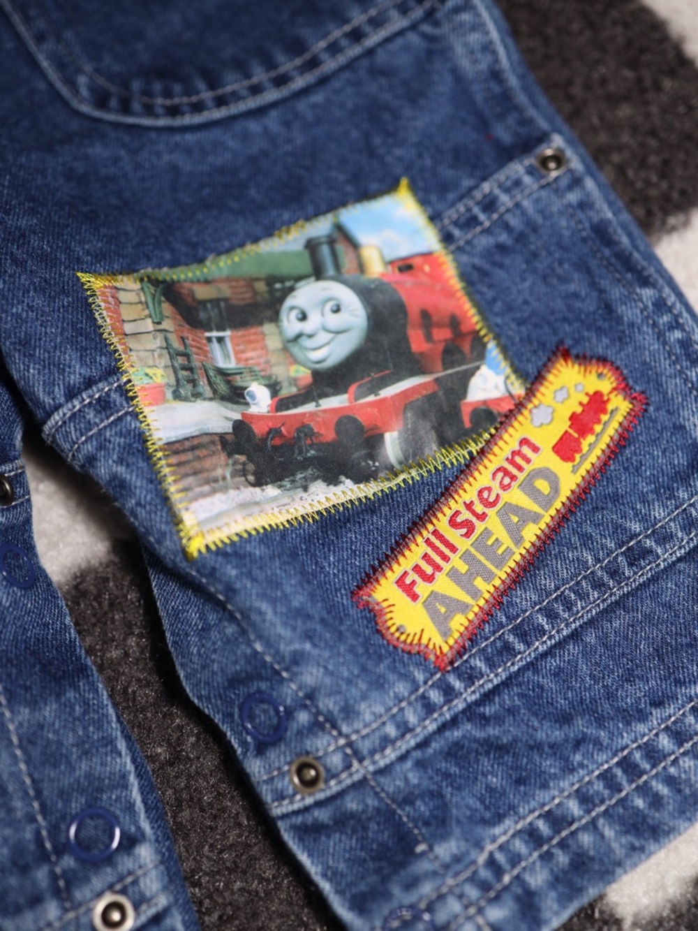 Thomas the Train Overalls - Picture 2 of 4